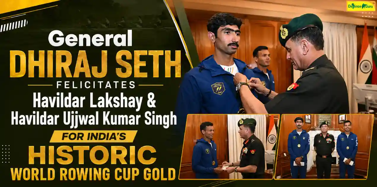 General Dhiraj Seth felicitates